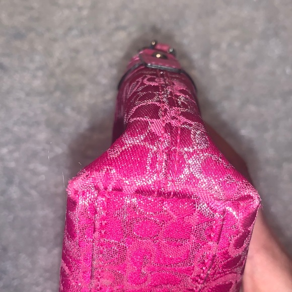 Coach Glitter Letter Clutch Purse - Picture 5 of 11